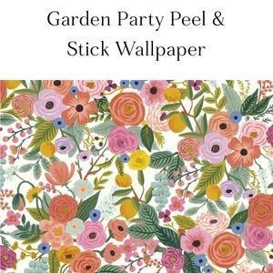 Rifle Paper Company Peel and Stick Wallpaper NWT roll in plastic 4th of 4 avail
